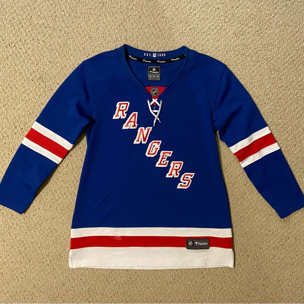 New York Rangers Hockey Jersey